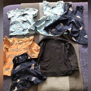 Play condition, bundle of 6 Monica + Andy pieces, 2T